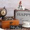 4 Pcs Coffee Bar Table Decorations Centerpieces Coffee Bar Wooden Signs Farmhouse Brown White Gnome Cafe Rustic Wood Block Gifts for Tiered Tray Mantel Shelf Home Cafe Lover Kitchen